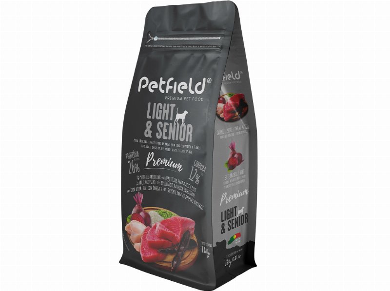 Ração Cão Petfield Premium Light & Senior 18 kg