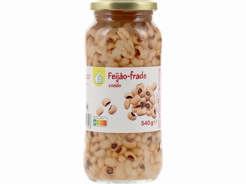 Feijão Frade Polegar Frasco 540 (400) G