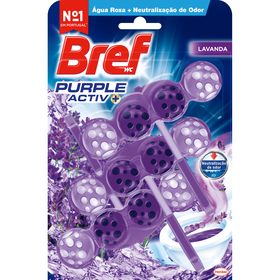 Bloco Sanitário Purple Activ Lavanda Bref 3 Un