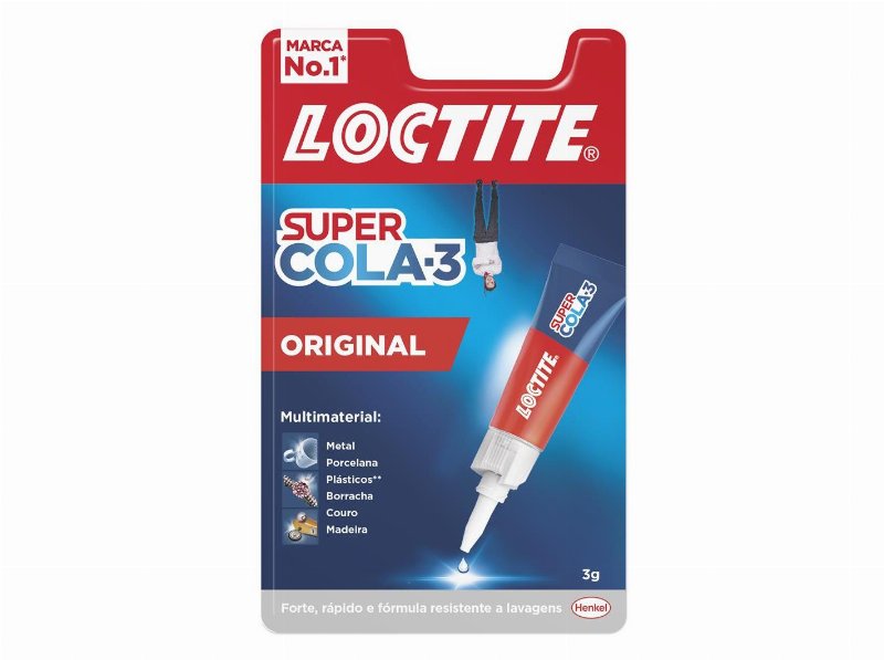 Super Cola 3 Loctite Número 1 Líquido 3 g