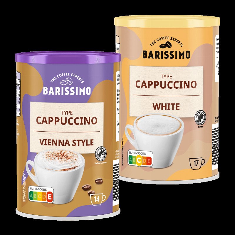Cappuccino Sortido: Cremoso, Sabor A Caramelo Ou À Vieneza