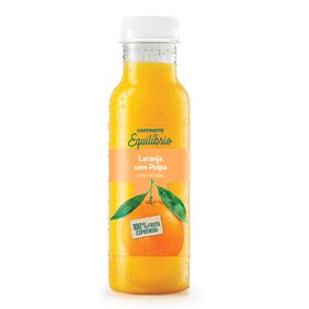 Sumo 100% Laranja Sem Polpa Continente Equilíbrio 33 cl