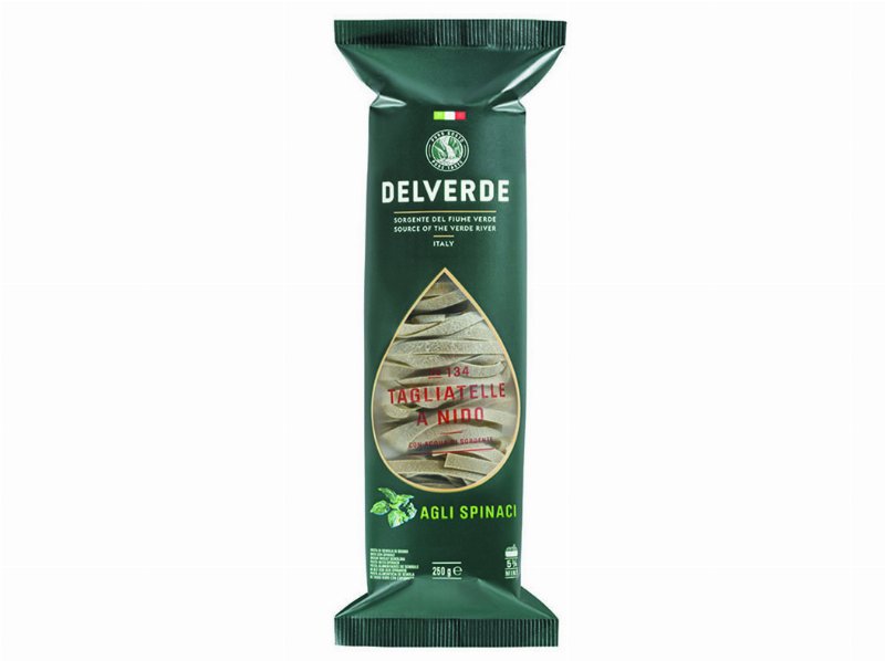 Massa Delverde Tagliatelle Nido Spinaci 250 g