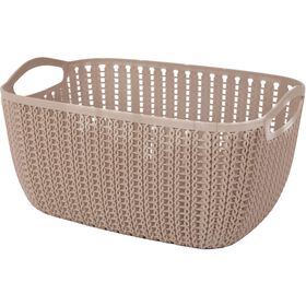 Cesto Roupa Retangular Entrançado Kasa