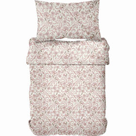 Conjunto Capa Edredão Algodão Índia Rosa Kasa
