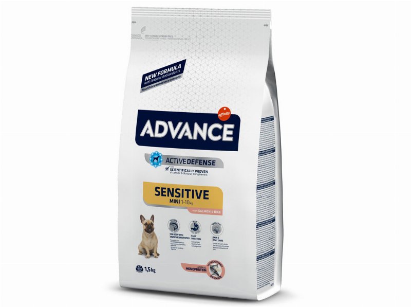 Ração Cão Mini Advance Sensitive 1.5 kg*