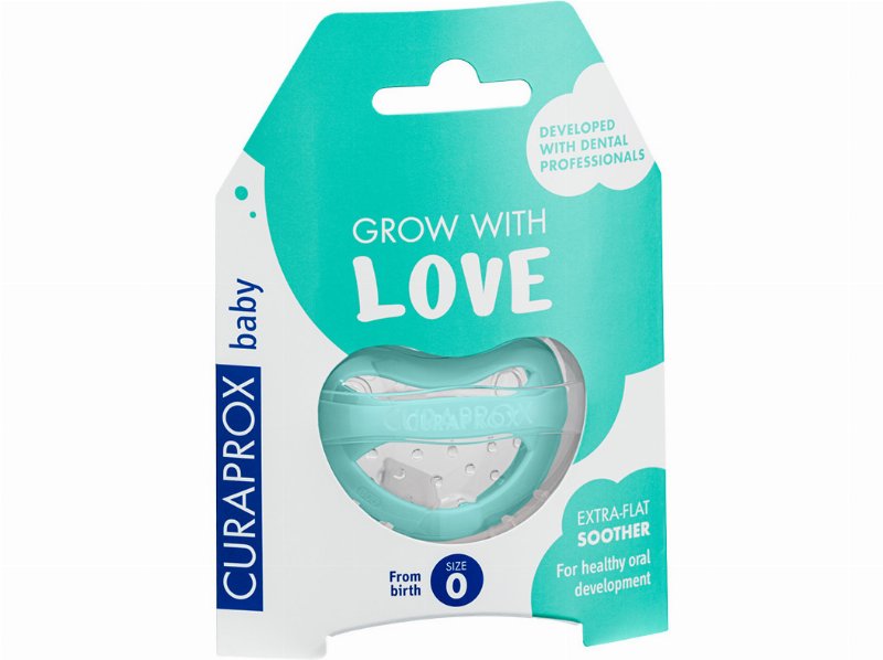 Chupetas Curaprox Baby Turquesa Tam 0