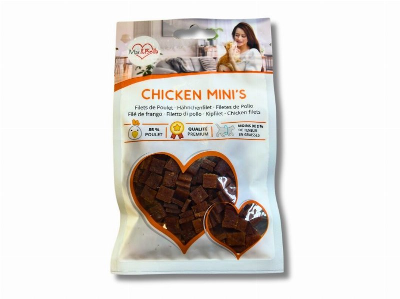 Snacks Gato Max&Bella Mini Frango 50 g