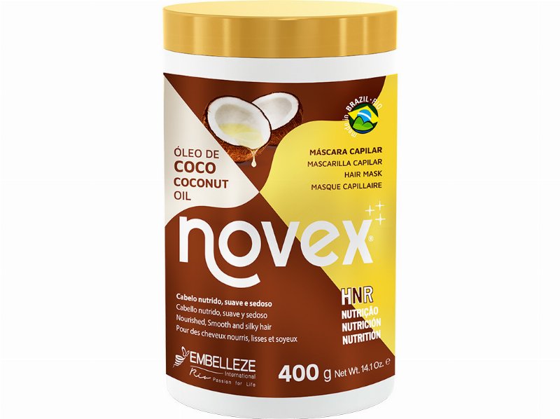 Máscara Novex Coconut Oil 400 g