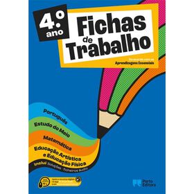 Fichas De Trabalho - 4.º Ano - Fichas De Português, Matemática, Estudo Do Meio E Expressões