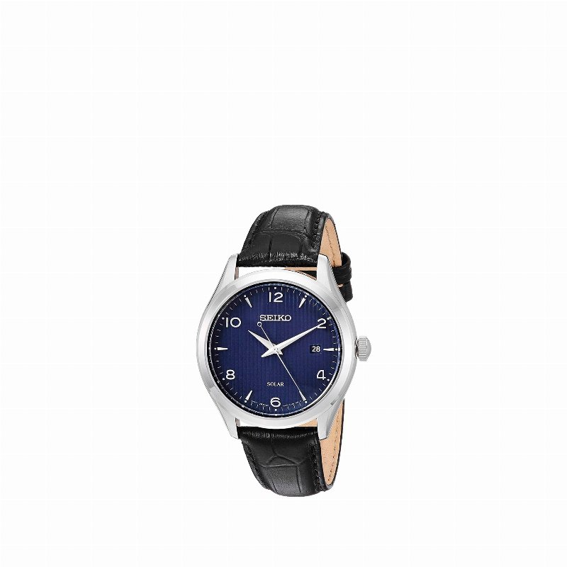 Seiko Relógio Solar Preto