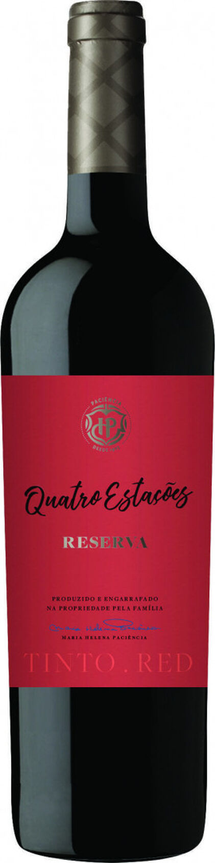 Vinho Tinto Tejo Paciência 4 Estações Reserva 4 Estações 0.75L