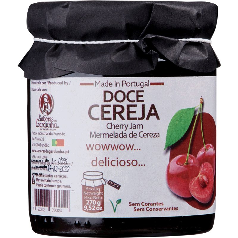 Doce De Cerejas Do Fundão 270 g