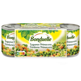 Legumes Primavera Sem Glúten Bonduelle 600 gr (Peso Escorrido 420 gr)