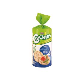 Crackies De Arroz Integral Com Sal Sem Glúten Caçarola 130 gr