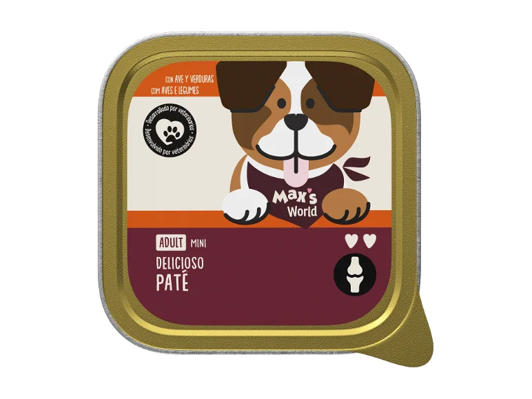 Alimento Húmido Para Cão Patê
