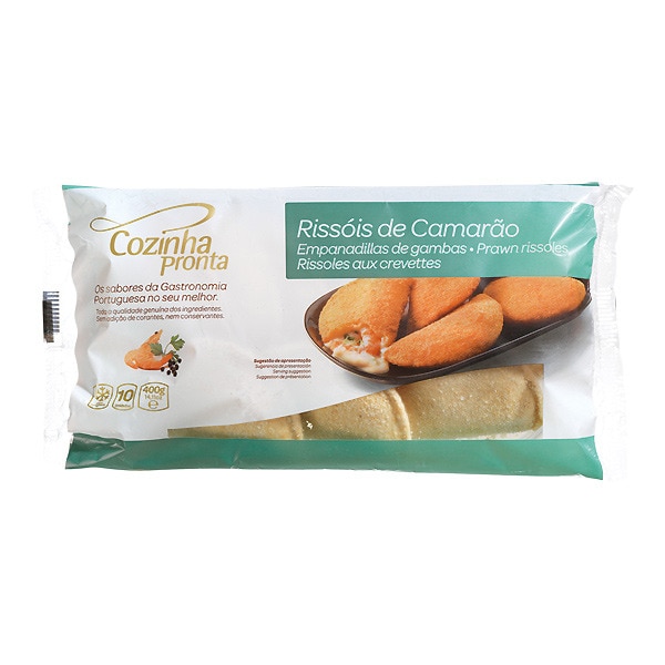 Rissóis De Camarão 10 Unidades 400 g