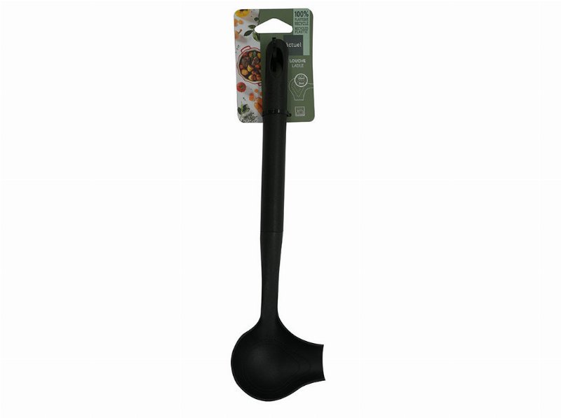 Colher Para Molhos Actuel Preta Plástico