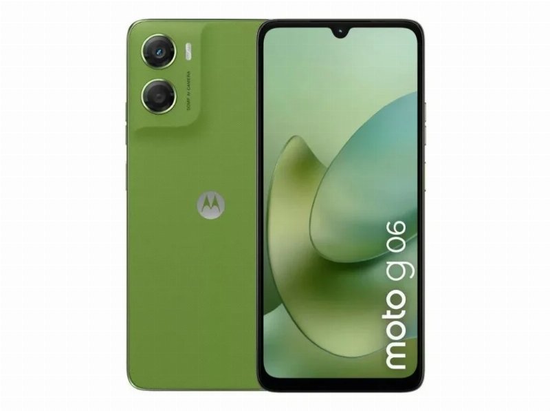 Smartphone Motorola G06 Verde