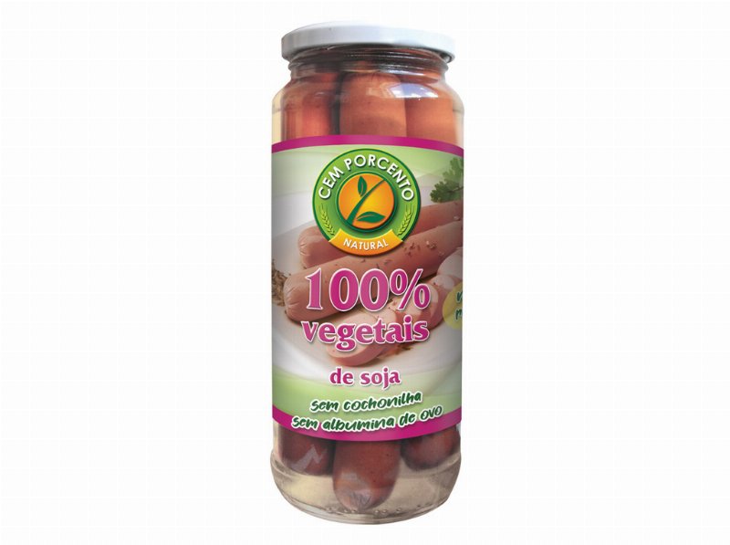 Salsichas Cem Porcento Soja 390 g