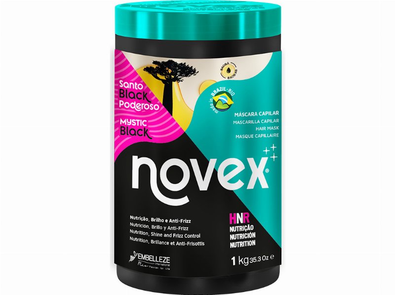 Máscara Novex Santo Black Poderoso 1 kg