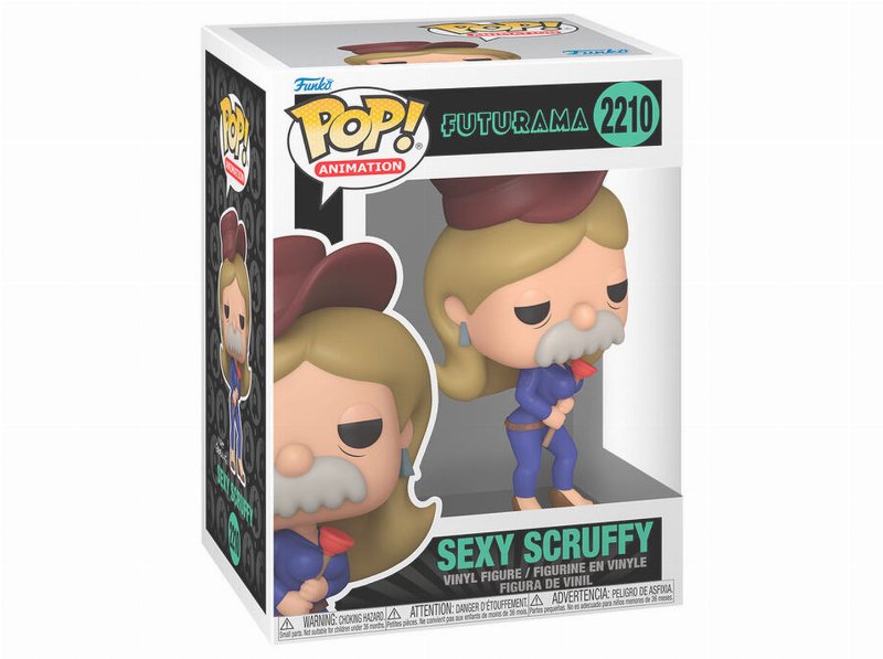 Figura Pop! Funko Futurama S5- Sexy Scruffy
