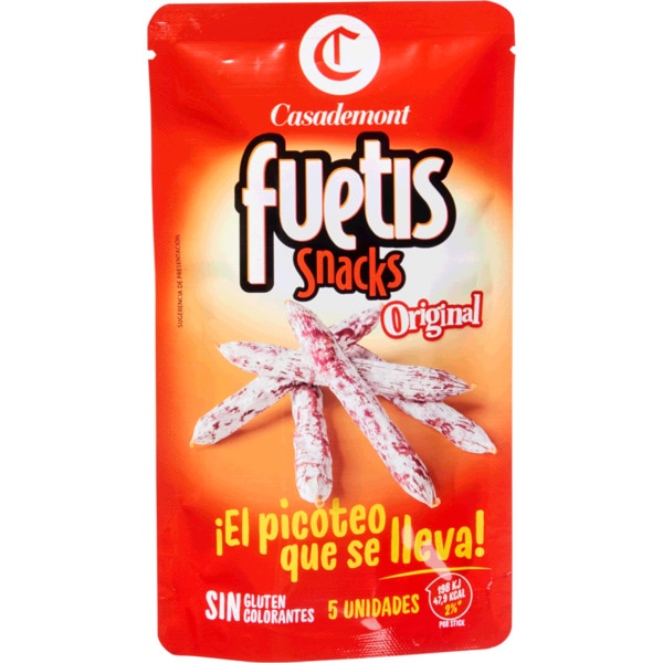 Fuet Snacks Sem Glúten 50 g