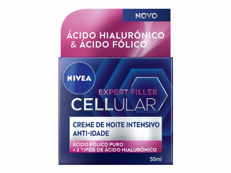 Creme De Rosto De Noite Cellular Filler +Extra Firmeza Nivea 50 ml