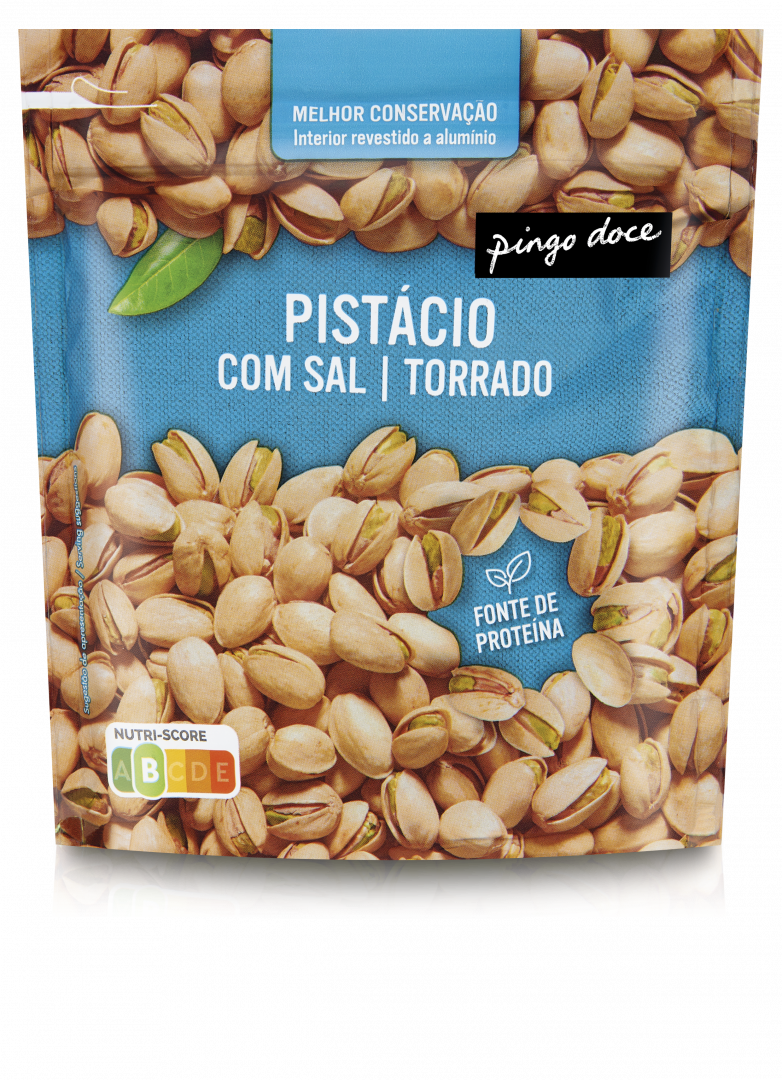 Pistáchio Torrado Com Sal Pingo Doce 0.25Kg
