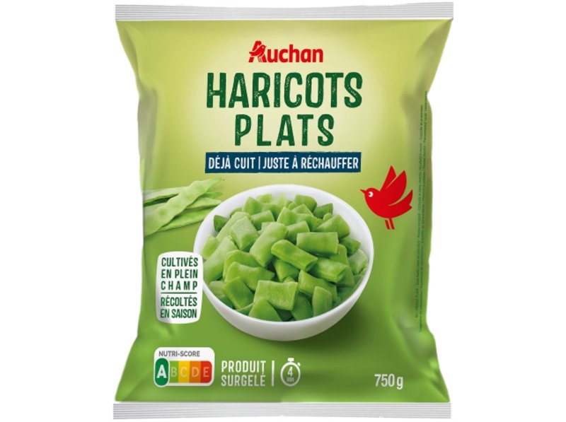 Feijão Verde Auchan Plano Cozido 750 g