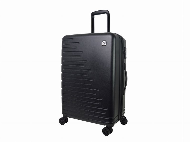 Mala De Viagem Rígida Airport Preto 8 Rodas 50X77X30Cm