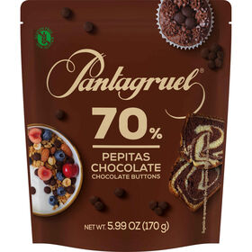 Pepitas De Chocolate 70% Pantagruel 170 gr