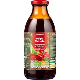 Polpa De Tomate Com Manjericão E Oregãos Continente 500 gr