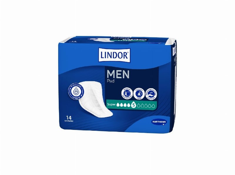 Pensos Incontinência Lindor Men 5 g 14Un