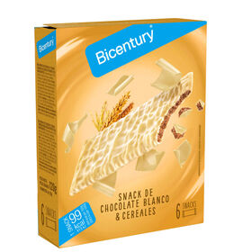 Barras De Cereais Chocolate Branco Bicentury 120 gr (6 Un)
