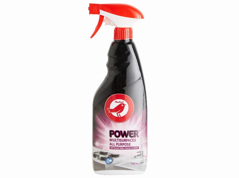 Spray Auchan Power Multisuperfícies Com Lixívia 750 ml