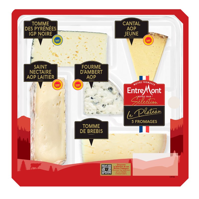Tábua De Queijos Seleção De França 300 g