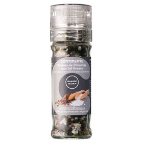 Mix Pimentas Com Sal Grosso Moinho Continente 182 gr