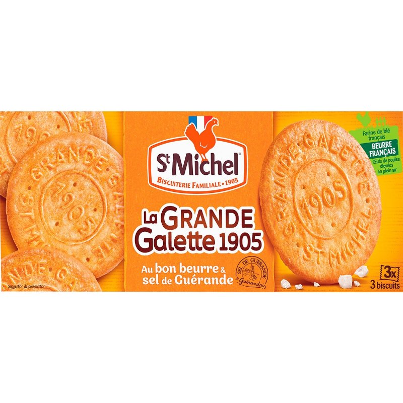 Bolachas Grandes De Manteiga Com Sal 150 g