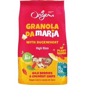 Granola Coco E Goji Origens Bio 300 gr