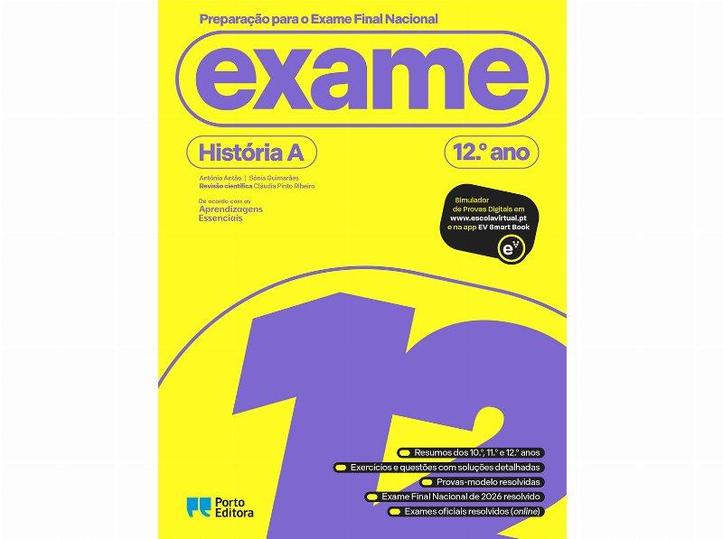 Livro Preparação Para O Exame História A - 12º Ano