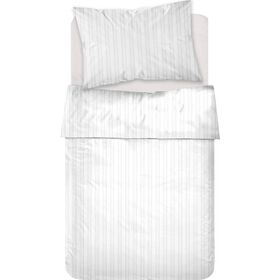 Conjunto Lençóis 160X270Cm Algodão Branco Acetinado Percal Kasa