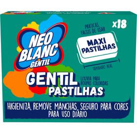 Líxivia Delicada Gentil Pastilhas Neoblanc 18 Un