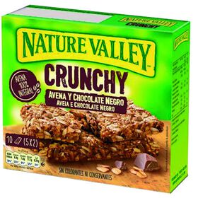 Barras De Cereais Crunchy Aveia E Chocolate Negro Nature Valley 210 gr (5 Un)