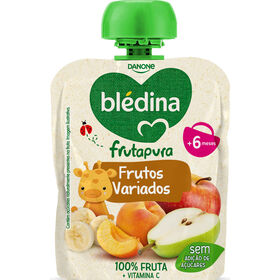 Saqueta De Fruta Frutos Variados Frutapura +6M Blédina 85 gr