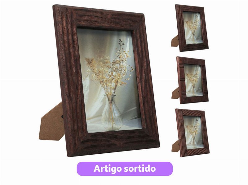 Moldura Madeira 215X20X275Mm Modelos Sortidos