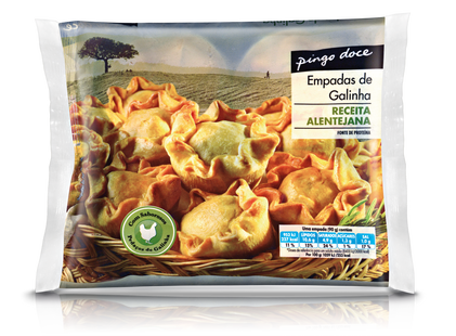 Empadas De Galinha Receita Alentejana Congeladas Pingo Doce 0.36Kg