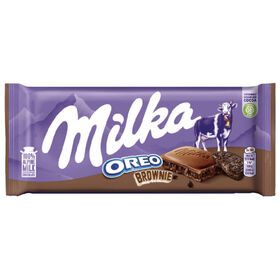 Tablete De Chocolate Com Oreo E Brownie Milka 100 gr
