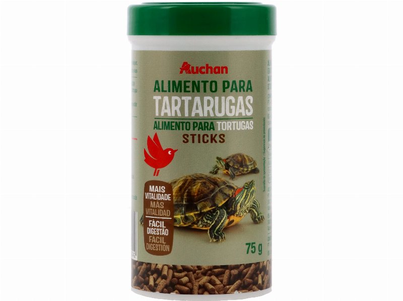 Comida Para Tartaruga Auchan Em Sticks 75 g