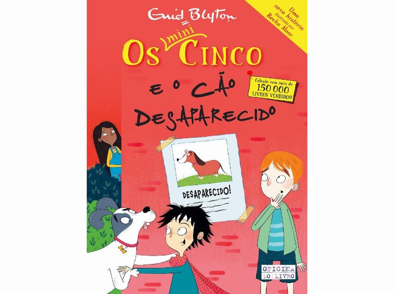 Livro Os Mini Cinco N12 Os Cinco E O Cão Desaparecido